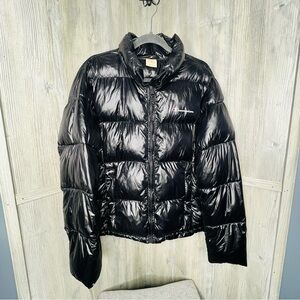 Champion Black Puffer Coat